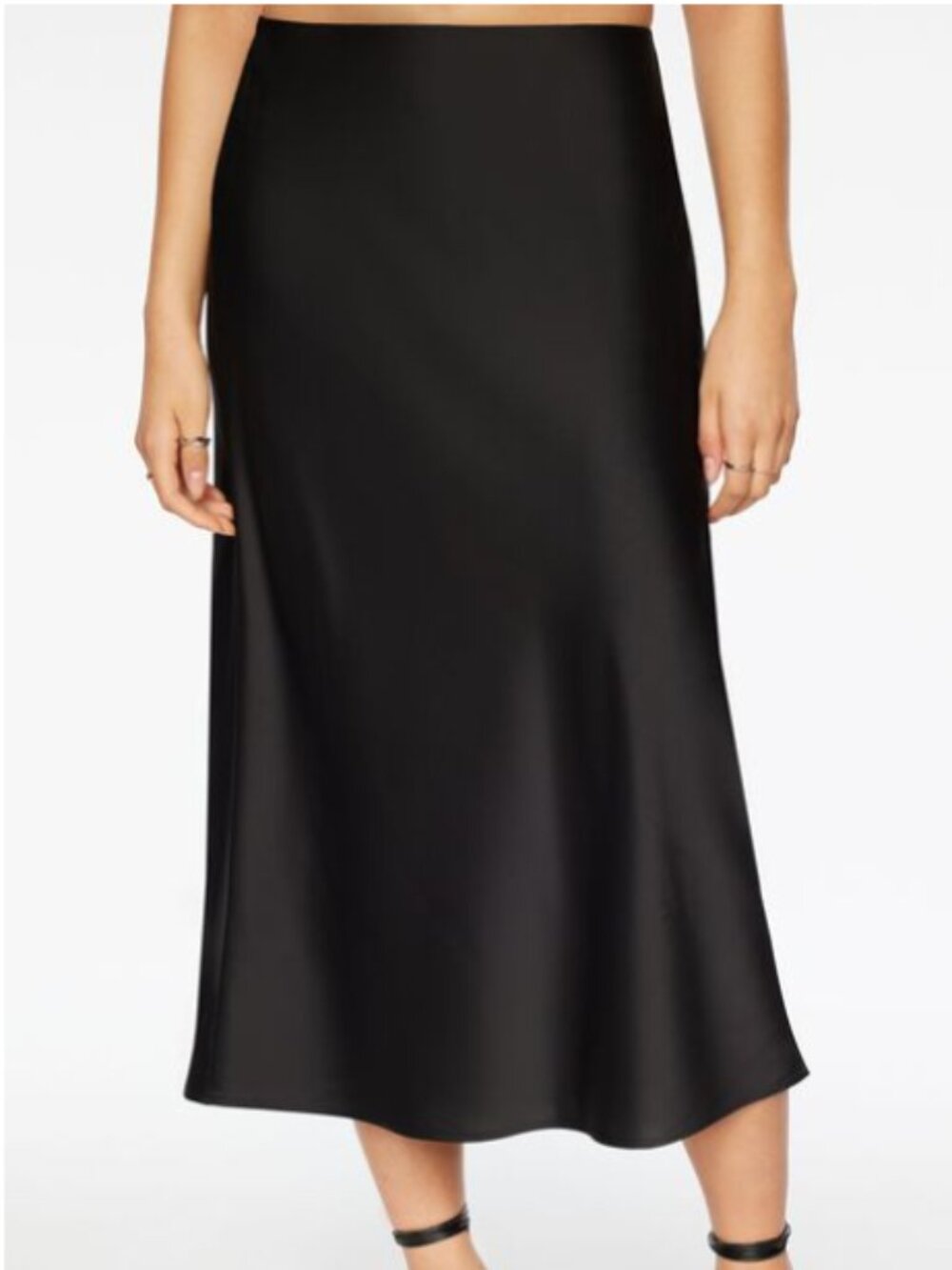 Dynamite - Melody Satin Slip Midi Skirt